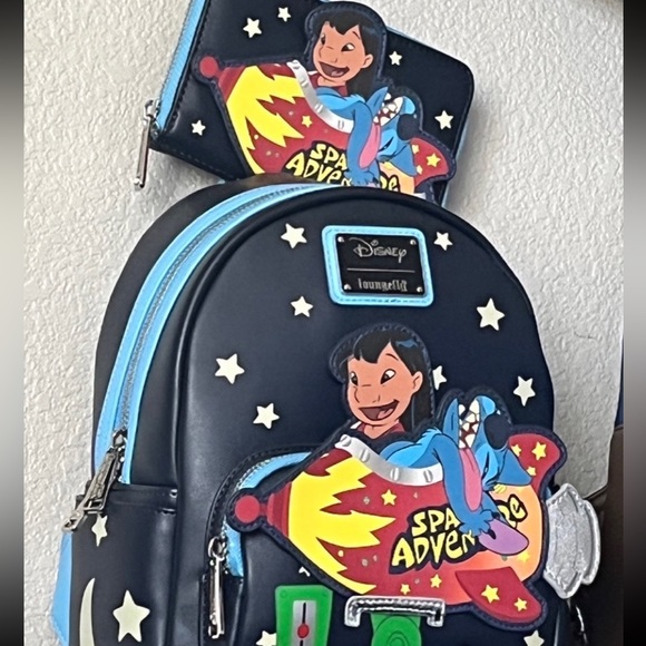 Lilo and stitch loungefly and wallet